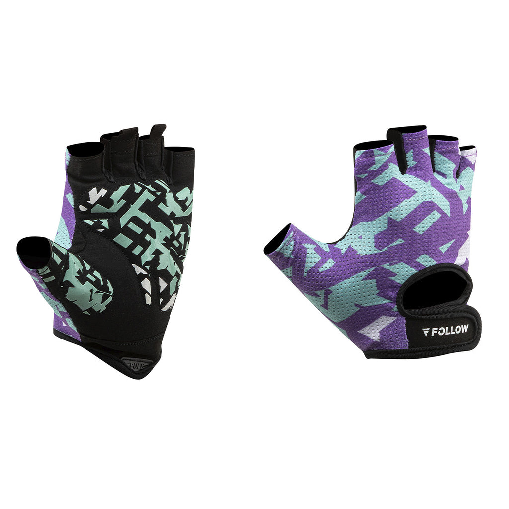 Guantes De Fitness Follow Fit Wolf Violeta