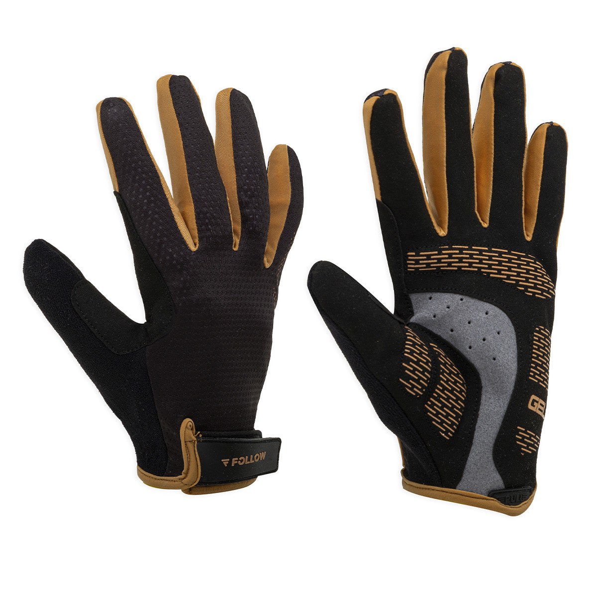 Guantes De Running Follow Fit Negro
