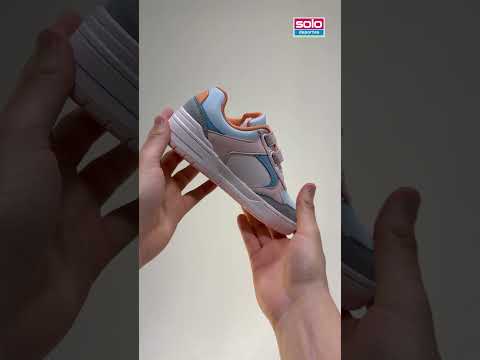 Zapatillas Kappa Logo Elmas Niño Niña Celeste