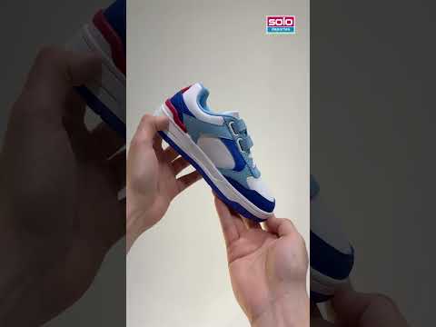 Zapatillas Kappa Logo Elmas Niño Niña Blanca
