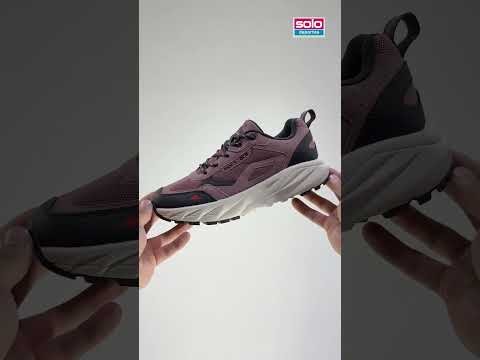 Zapatillas De Trekking Montagne City Roam Mujer Rosa