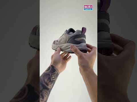 Zapatillas De Trekking Montagne City Roam Mujer Gris