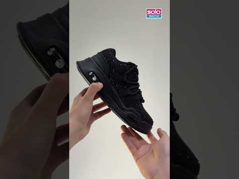 Zapatillas 47 Street Thrash Shine Mujer Negra