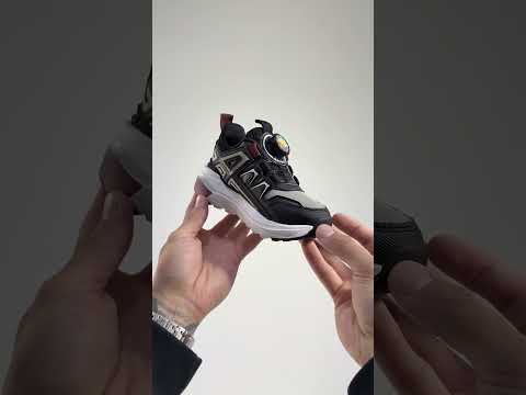 Zapatillas Con Luces Addnice Deportiva Neon Cricket Niño Niña Negra