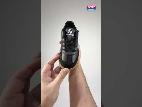 Zapatillas Topper Polaris Niño Niña Negra