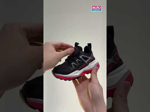 Zapatillas Con Luces Addnice Deportiva Neon Cricket Niño Niña Negra