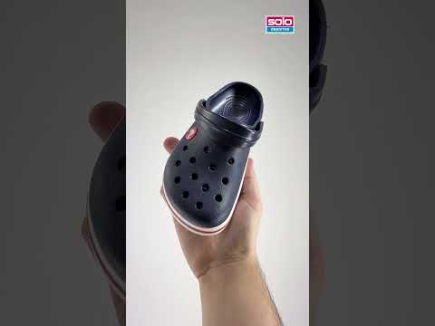 Zueco Crocs Crocband Niño Azul