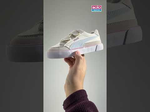 Zapatillas Puma Court Classic Vulc Fun Niño Niña Crudo