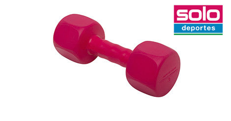 Mancuerna 3KG PVC Atletic Fucsia