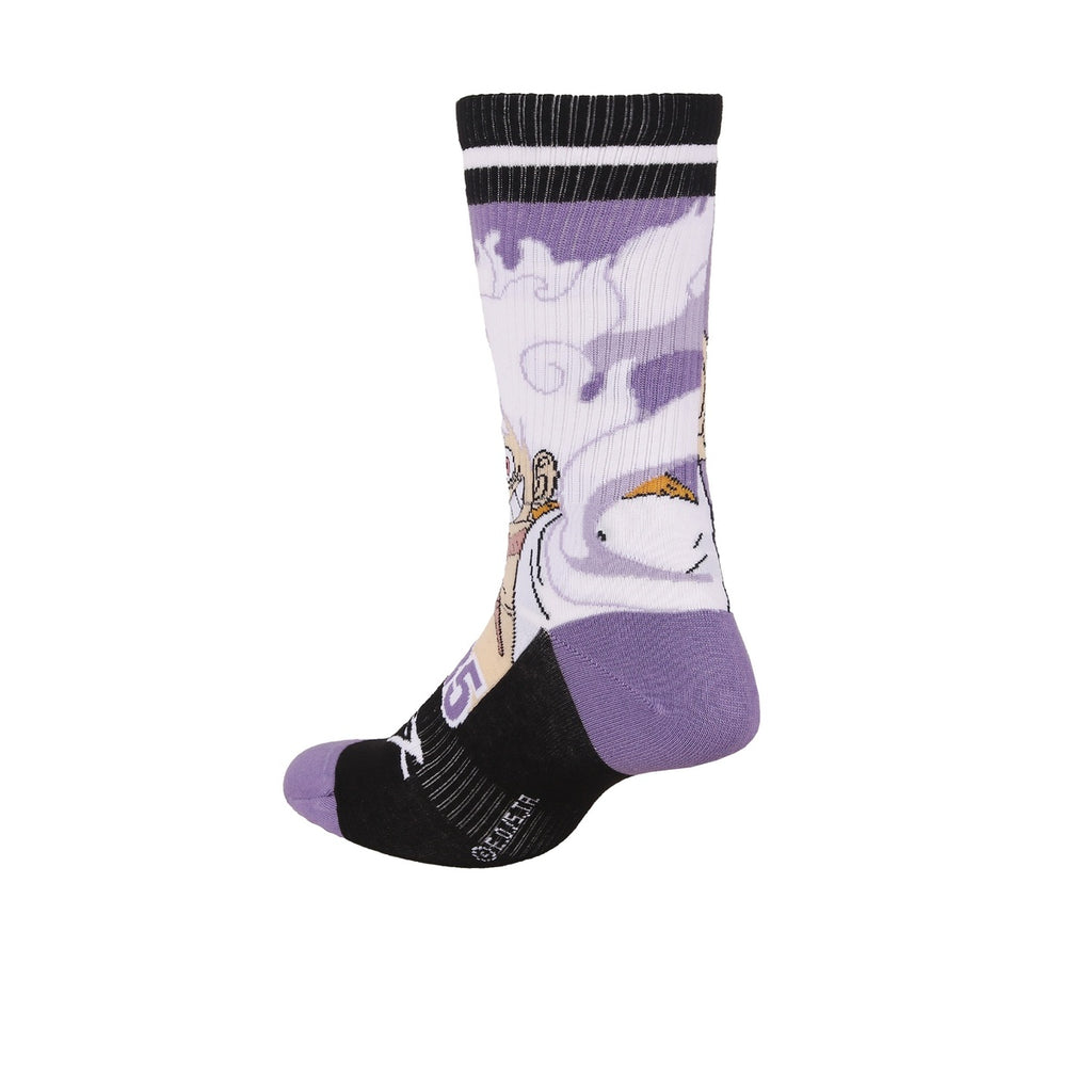 Medias Con Caña Capslab One Piece Negra
