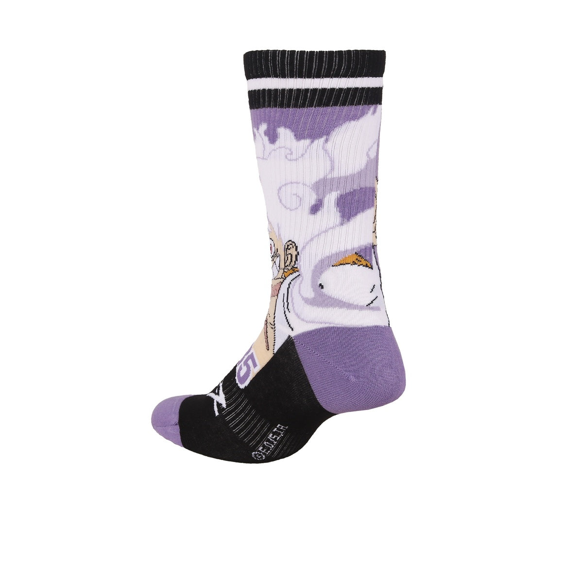 Medias Con Caña Capslab One Piece Negra