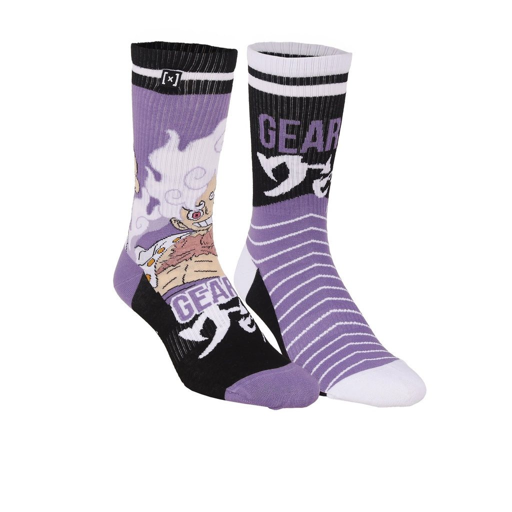 Medias Con Caña Capslab One Piece Negra