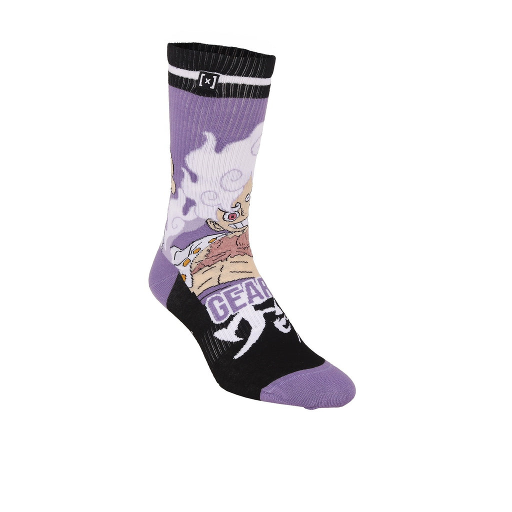 Medias Con Caña Capslab One Piece Negra