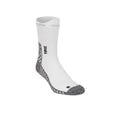 Medias Con Caña Tifox Antideslizante Griptech Blanca