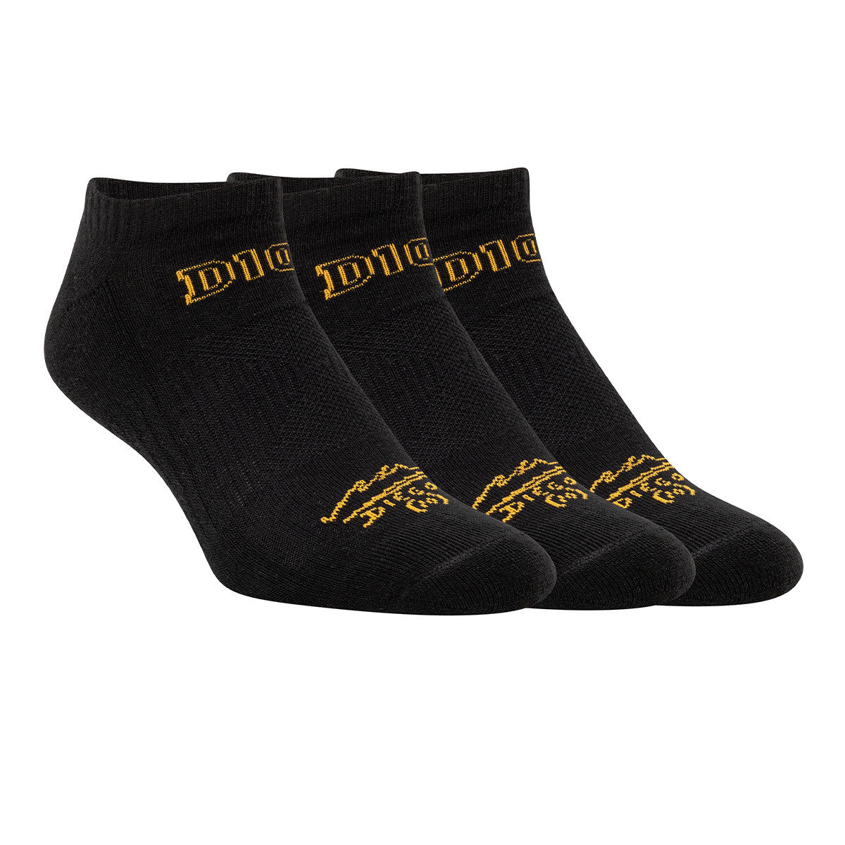 Medias Soquete Pack X3 Maradona Negra