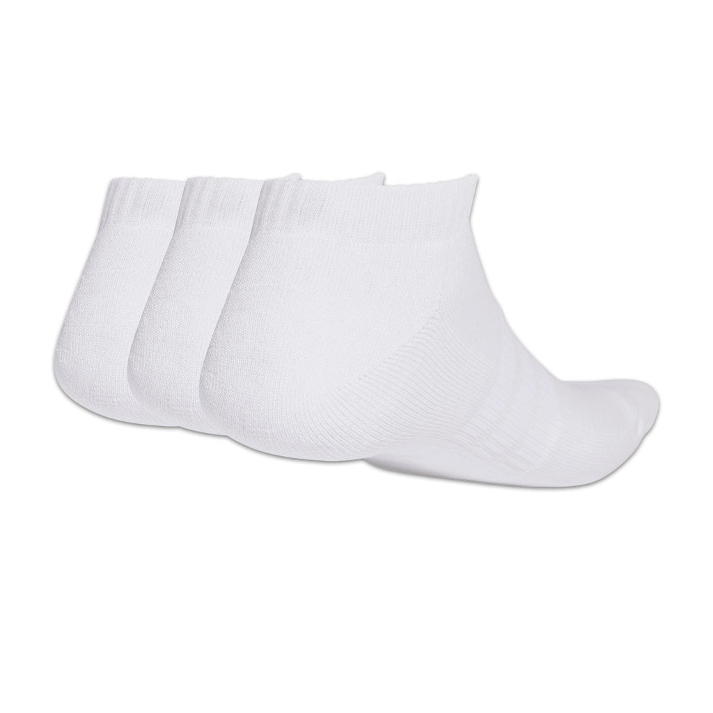 Medias Soquetes Pack X3 Adidas Essentials Blanca