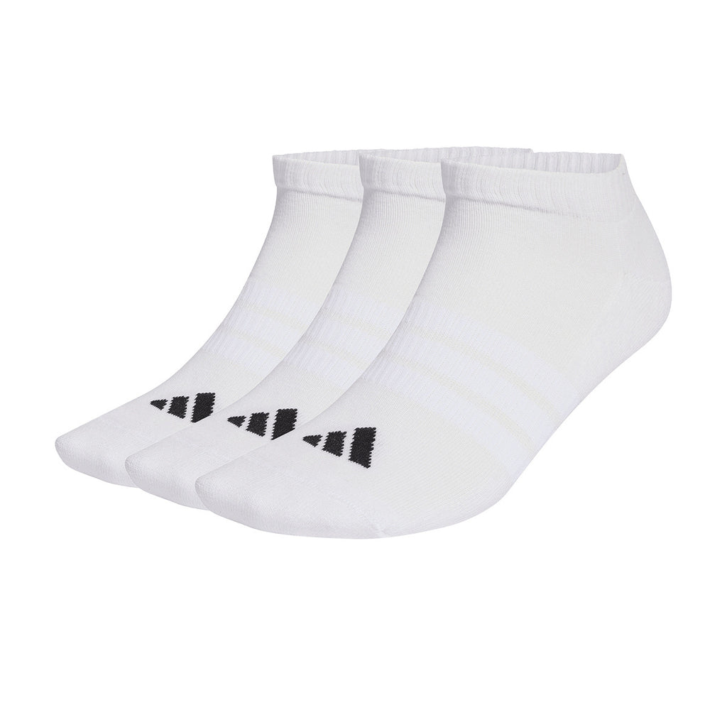 Medias Soquetes Pack X3 Adidas Essentials Blanca