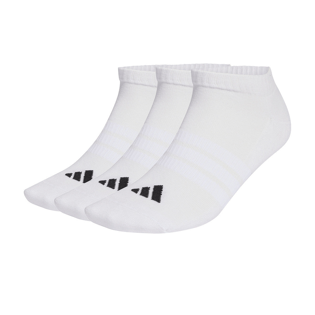 Medias Soquetes Pack X3 Adidas Essentials Blanca