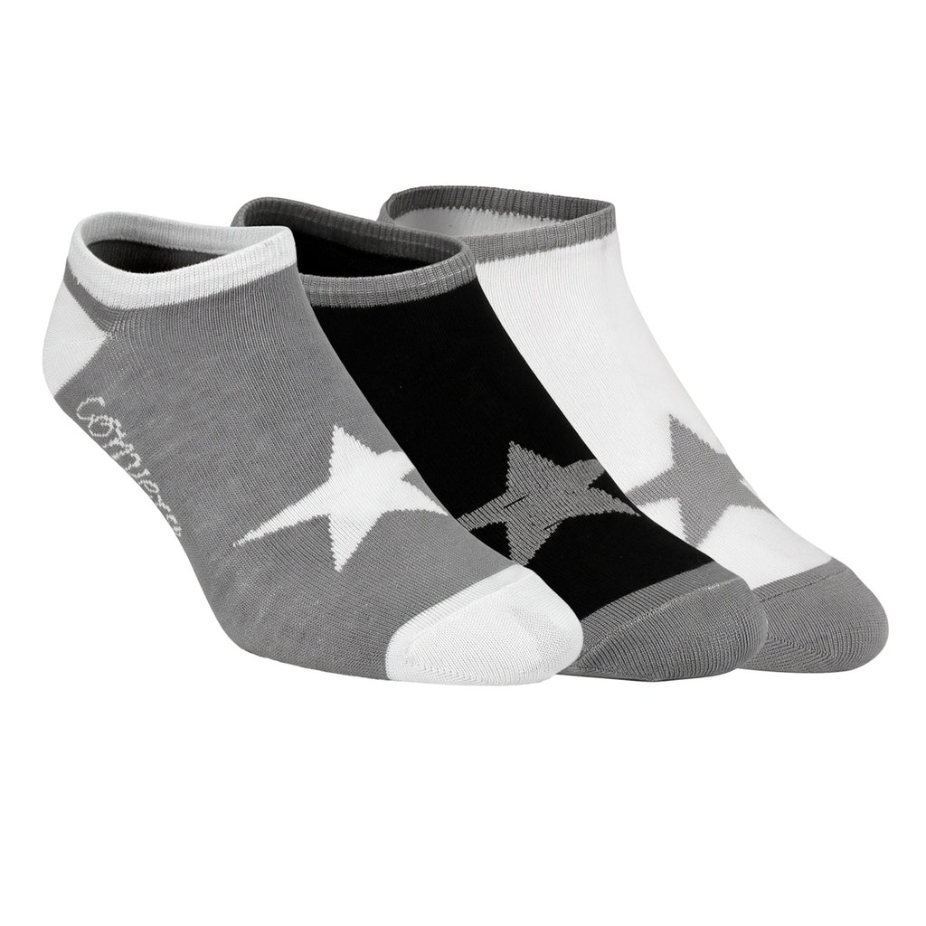 Medias Soquetes Pack X3 Converse CT Mujer