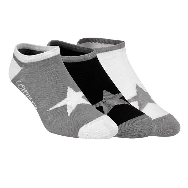 Medias Soquetes Pack X3 Converse CT Mujer