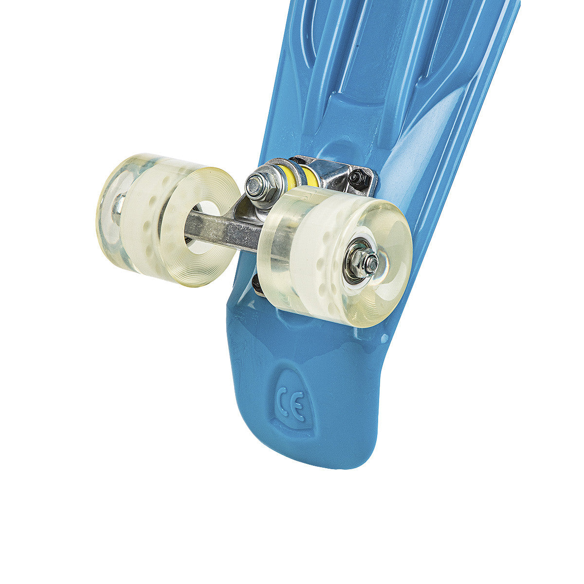 Mini Longboard Gold Luminiscente Celeste