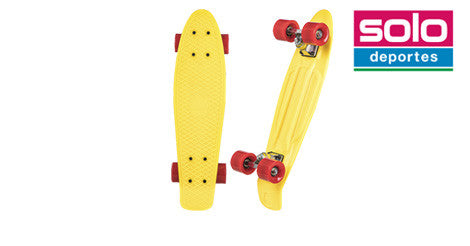 Mini Longboard Gold Pleno Amarillo