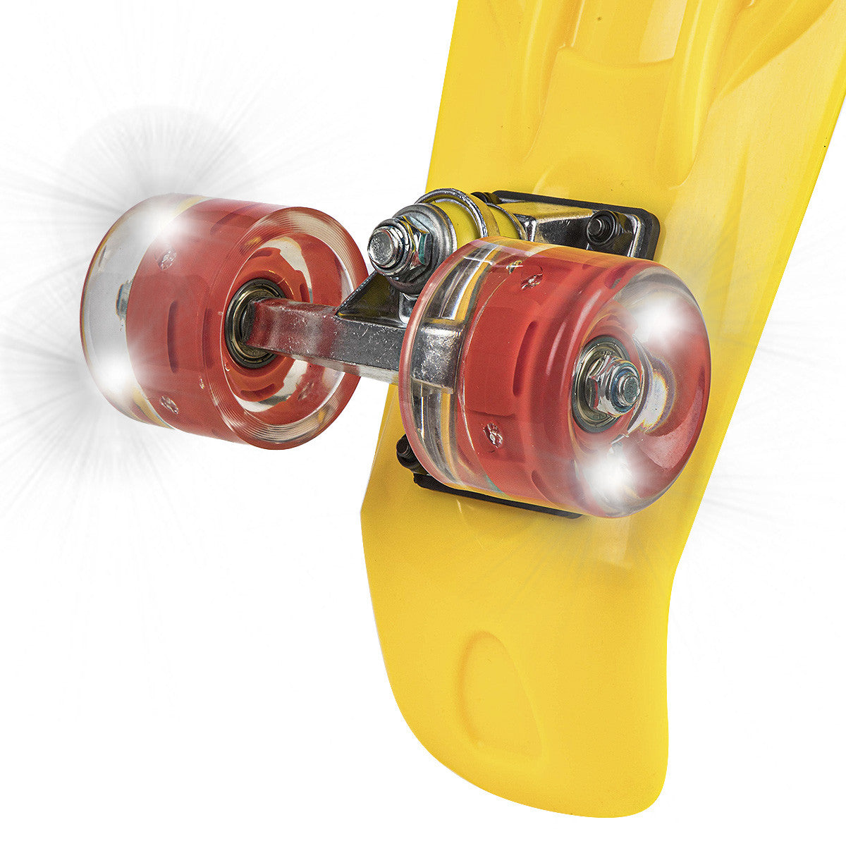 Mini Longboard Pleno LED Amarillo