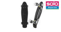Mini Longboard Pleno LED Negro