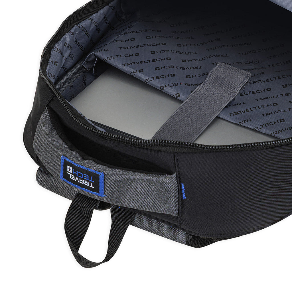 Mochila Travel Tech Porta Notebook Gris