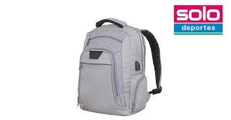 Mochila Travel Tech Porta Notebook Gris