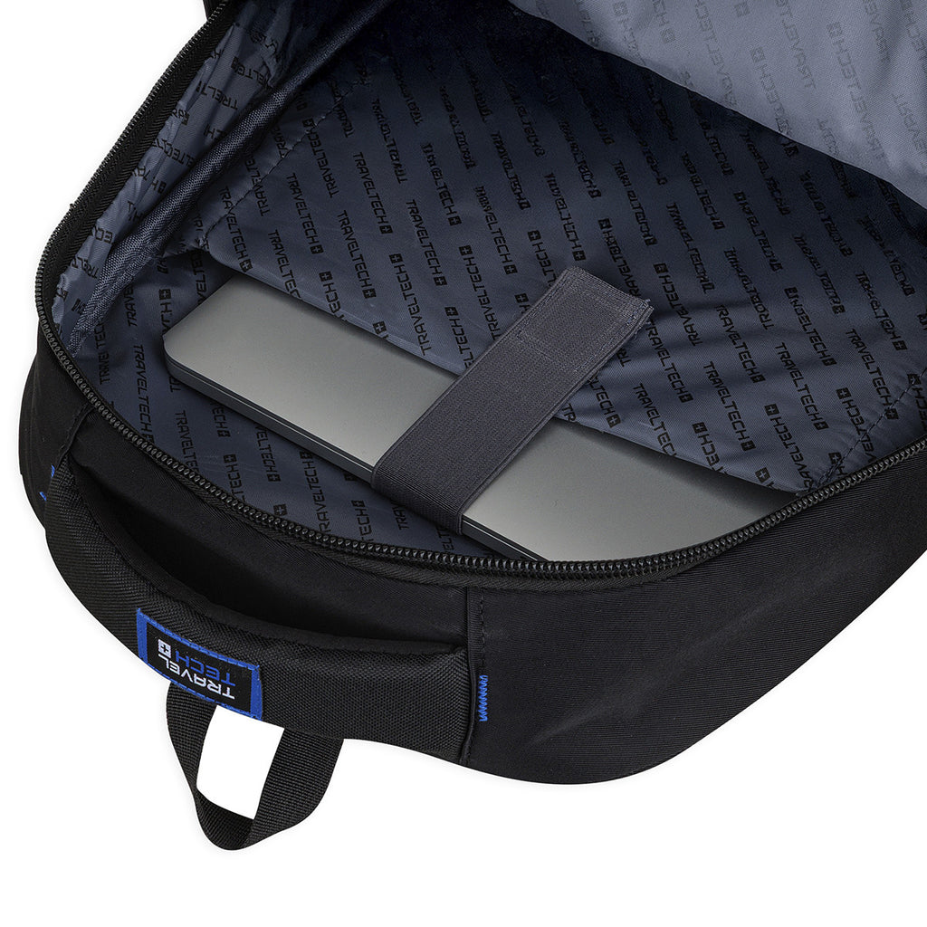 Mochila Travel Tech Porta Notebook Negra