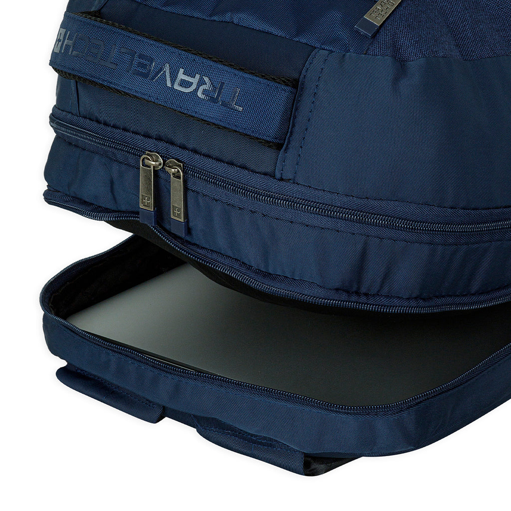 Mochila Travel Tech Porta Notebook Azul