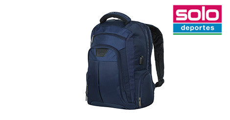 Mochila Travel Tech Porta Notebook Azul