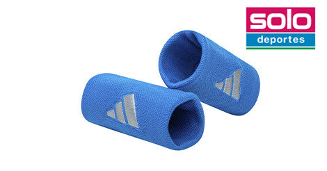 Muñequeras De Tenis Adidas Ancha Azul