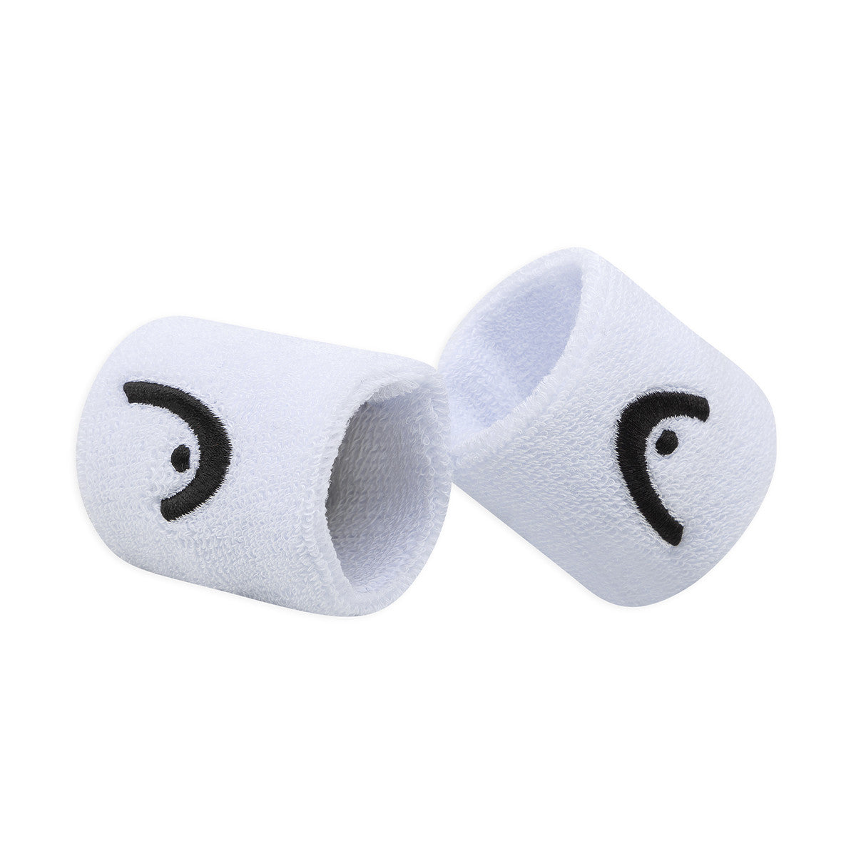 Muñequeras De Tenis Head Corta Blanca