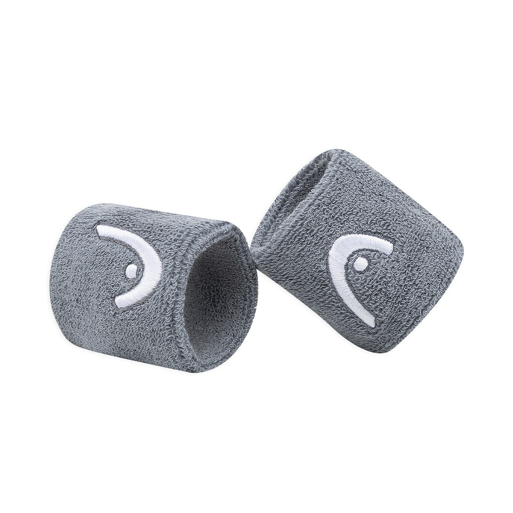 Muñequeras De Tenis Head Corta Gris