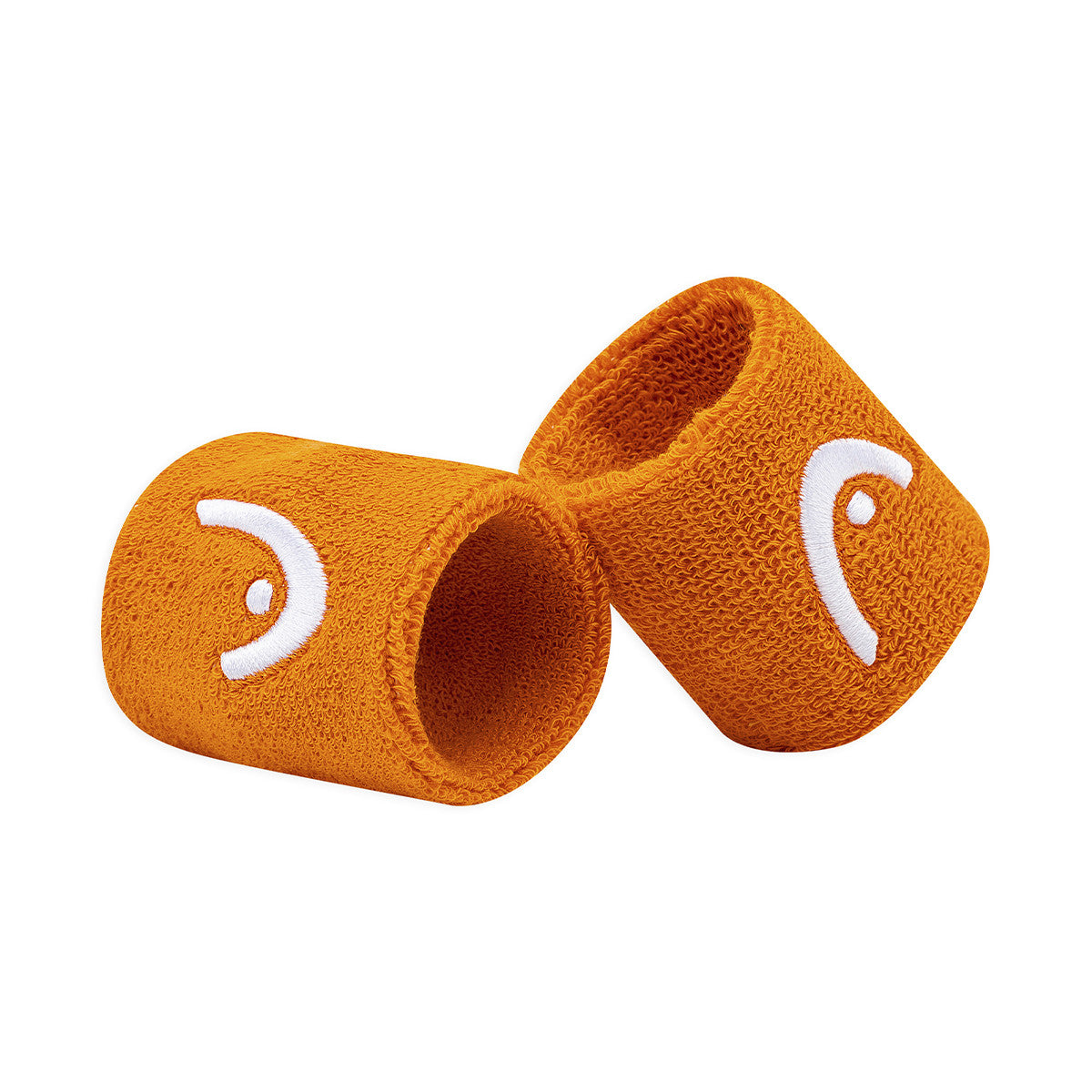 Muñequeras De Tenis Head Corta Naranja