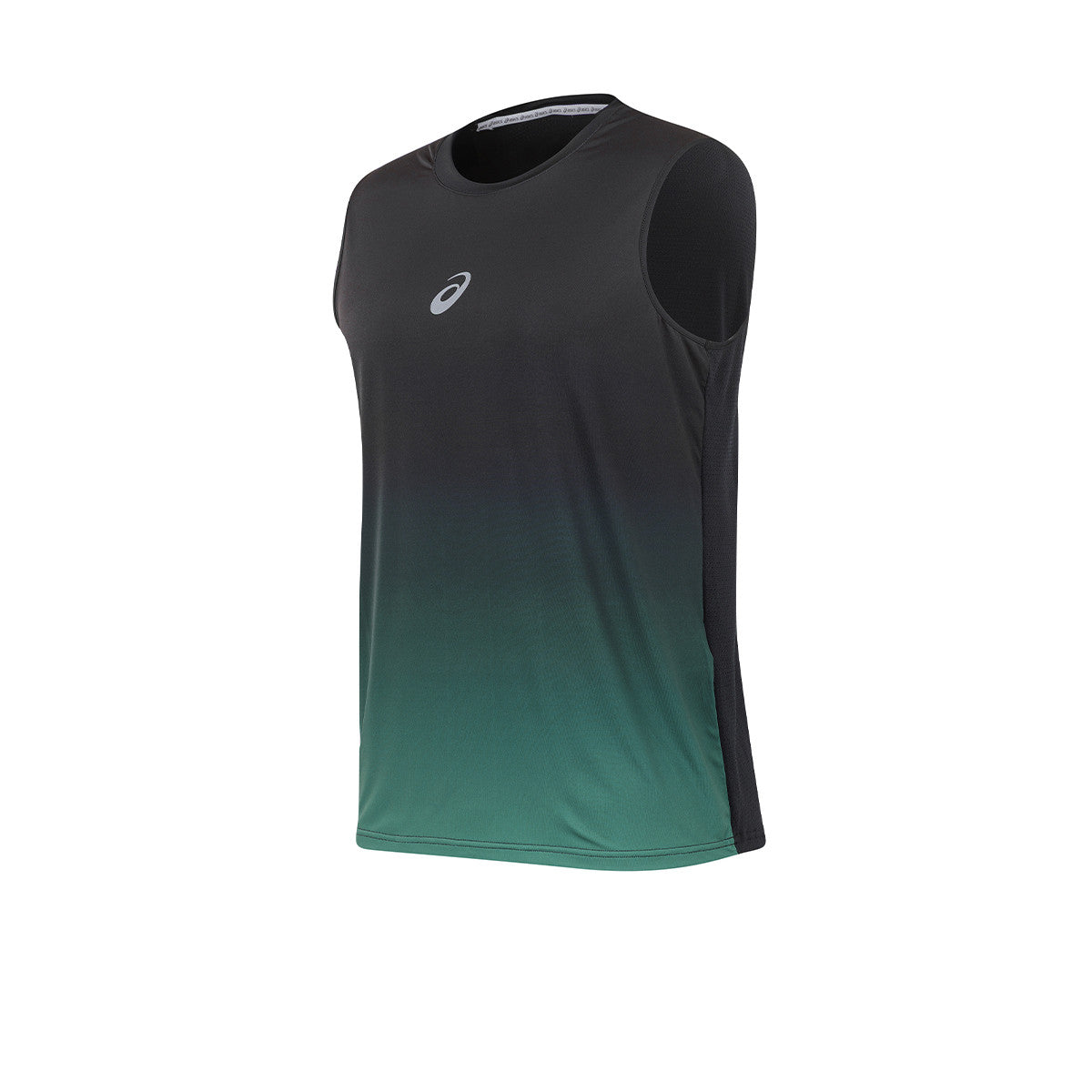 Musculosa Asics De Running Degrade Negra