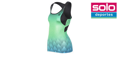 Musculosa De Padel Vairo Confort Mujer Verde