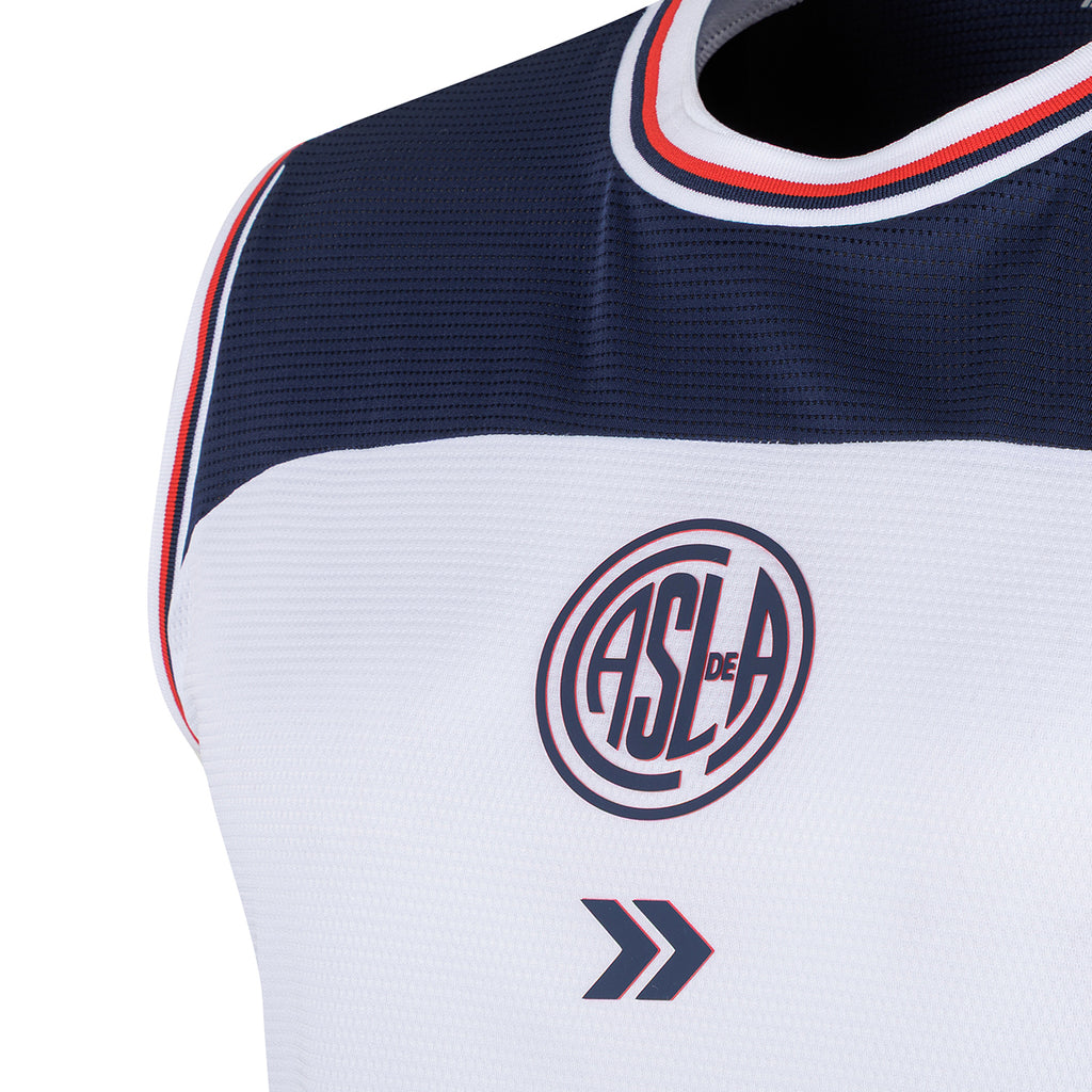 Musculosa De San Lorenzo Atomik Entrenamiento Blanca