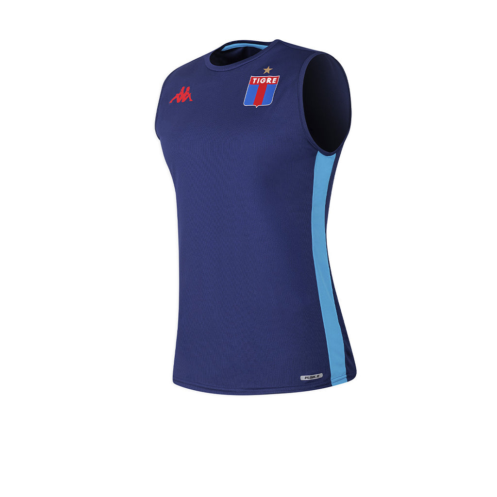 Musculosa De Tigre Kappa Entrenamiento Azul