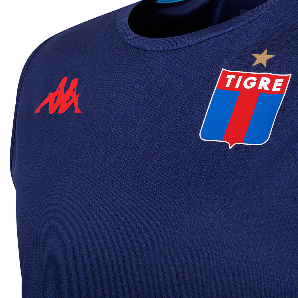 Musculosa De Tigre Kappa Entrenamiento Azul