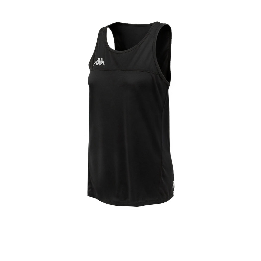 Musculosa Kappa De Entrenamiento Kombat Gopin 2 Mujer Negra