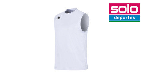 Musculosa Kappa De Futbol Frejiar Blanca