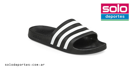 Ojota Adidas Adilette Aqua Negra