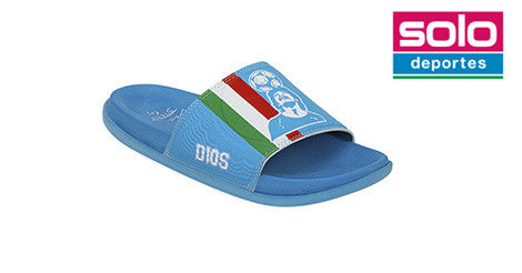 Ojota Maradona Napoli Unisex Azul