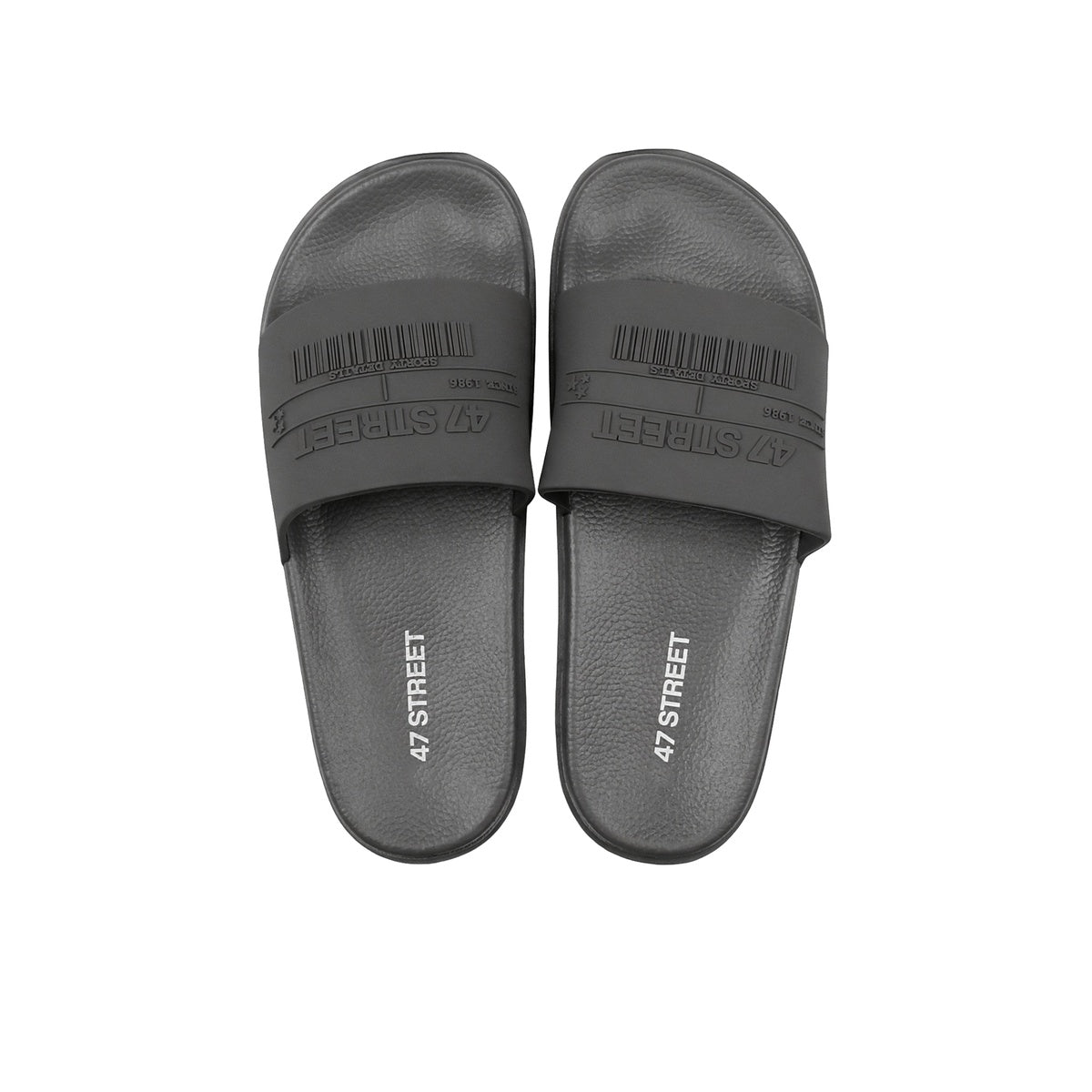 Ojotas 47 Street Mujer Gris
