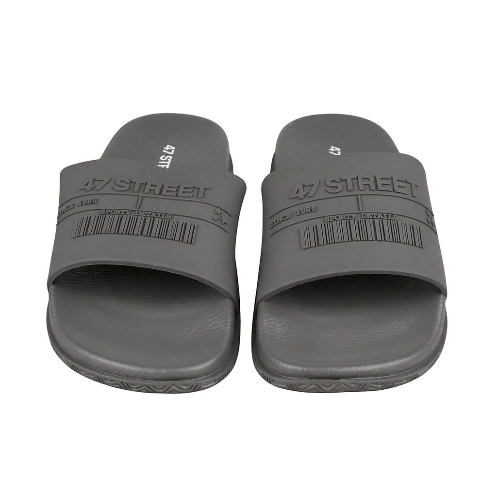 Ojotas 47 Street Mujer Gris