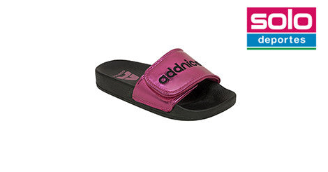 Ojotas Addnice Positano Con Velcro Niña Fucsia