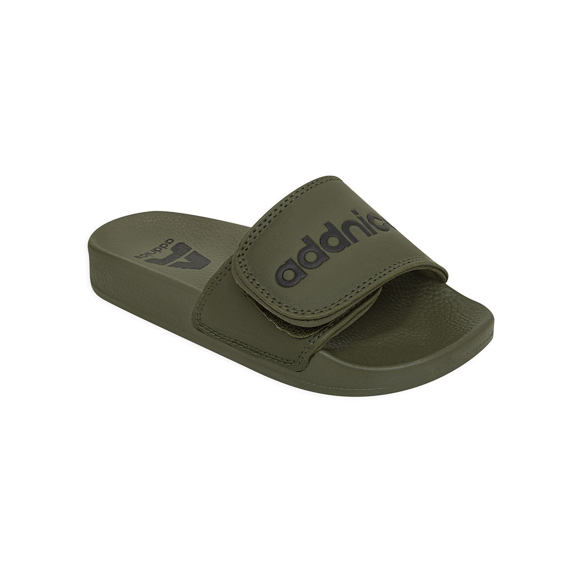 Ojotas Addnice Positano Con Velcro Niño Niña Verde